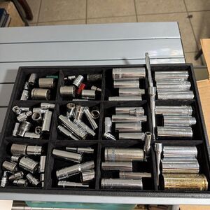 Tool Socket Deep Shallow Craftsman Pittsburgh Snap On Over 75pcs Assorted